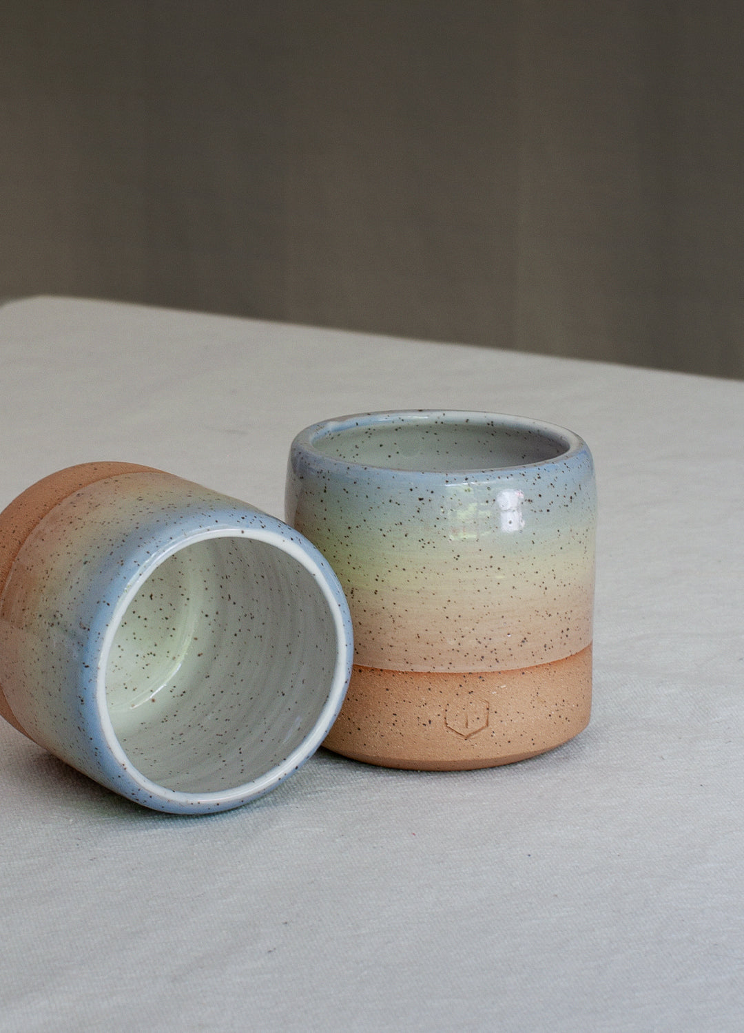 Rainbow Small Cup (Speckled) - Pastel