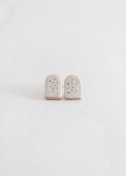 Small Arch Earrings  - Dots
