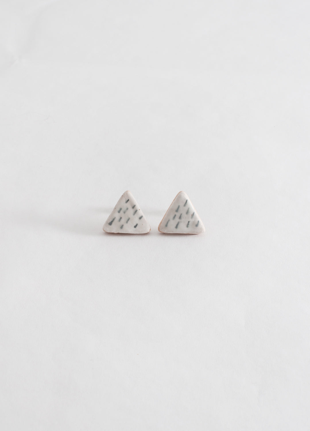 Triangle Earrings  - Rain